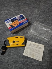 Vintage Panoramic 35mm Film Camera Panaview Opti Wide w Box Retro Yellow