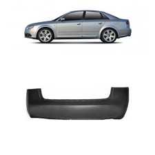 Stoßfänger hinten grundiert ohne PDC für Audi A4 B7 8E Limousine Facelift 2004>
