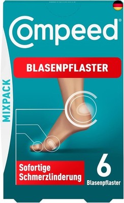 Compeed Blasenpflaster Mixpack - Hydrokolloid-Pflaster in verschiedenen Größen -