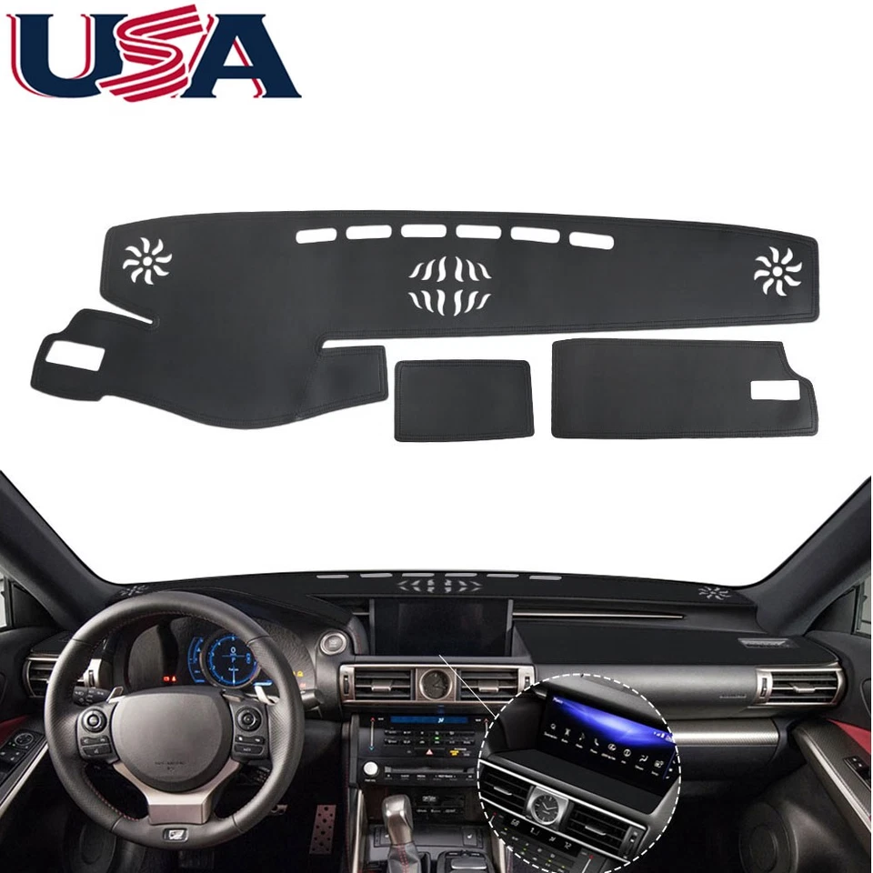 1PCS Dashboard Cover Dash Mat Non-Slip Sun Shade Pad For Lexus IS350 Sedan 13-19 - Изображение 2 из 4