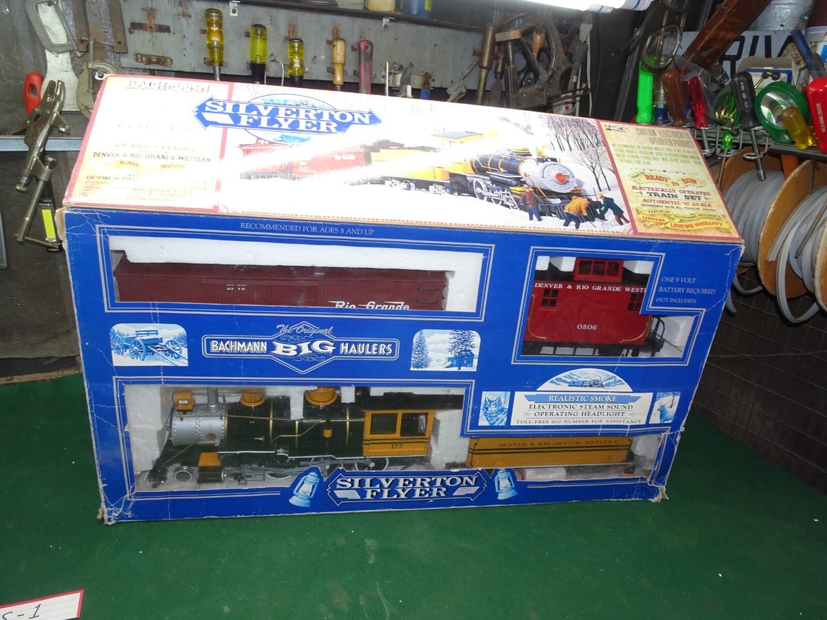 Bachmann Silverton Flyer Big Haulers G Scale Train Set | eBay