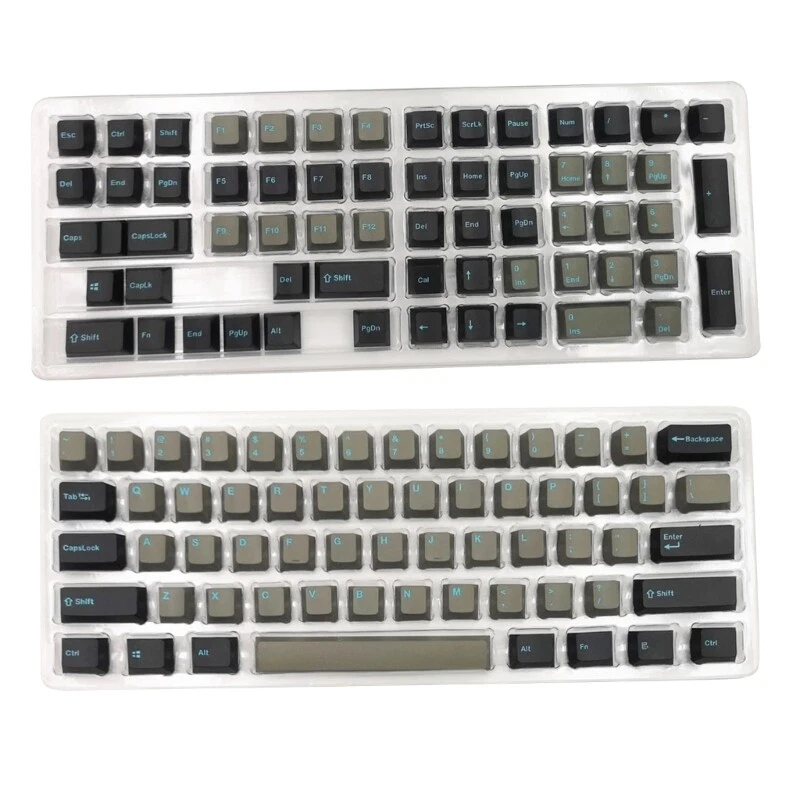 Double Shot Heat Sublimated Mechanical Keyboard Keycaps for Custom Personalization