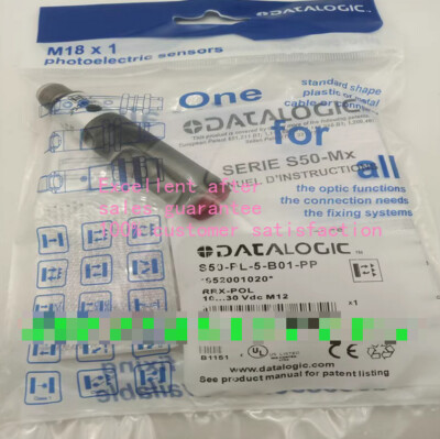 1PCS New for DATALOGIC Sensor Photoelectric Switch S50-PL-5-B01-PP Freight Free