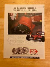 1000 MIGLIA ALLOY WHEELS FRENCH POSTER ADVERT FILE A4 M