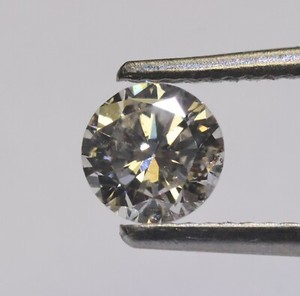 GIA loose certified .37ct I I1 Loose Brilliant round cut diamond ESTATE VINTAGE