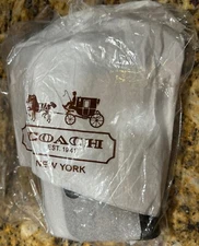 100% Genuine COACH LEATHER LARGE FLAP WRISTLET F45981 in BLACK ~Discontinued