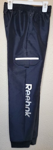 Reebok Boys Spring Knit Pant Color Black Size L (10/12) BRAND NEW - Picture 4 of 7