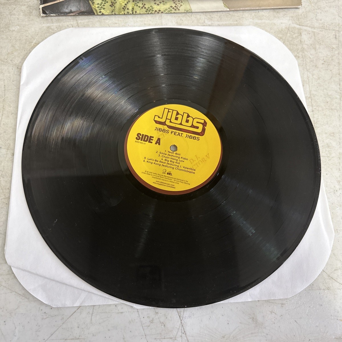 LP JIBBS Jibbs Featuring Jibbs B0007855 2006 GEFFEN UNITED