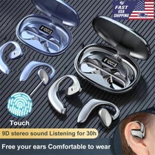 New Bluetooth 5.2 Headset Wireless Earphones Earbuds Stereo Headphones Ear Hook