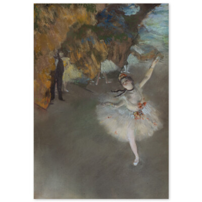 Edgar Degas, Der Star, Danseuse sur la Scene, Poster