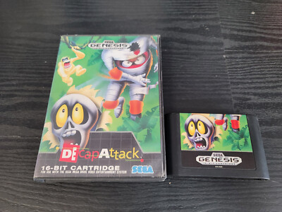 DECAP ATTACK - De Cap Sega Mega Drive Megadrive - PAL VGC Complete EUR