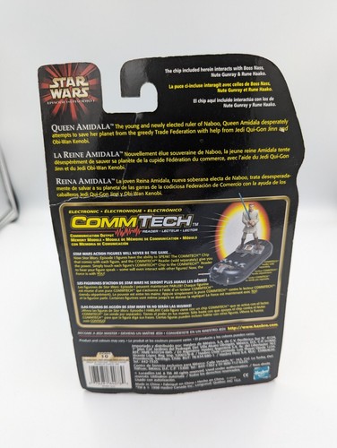 Star Wars Episode 1 Queen Amidala Battle Ascension Commtech Chip Action Figure - Picture 2 of 2