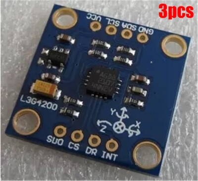 3Pcs For 4 Arduino Mwc Triple Axis Gyro Angular Velocity Sensor Module L3G420 ou
