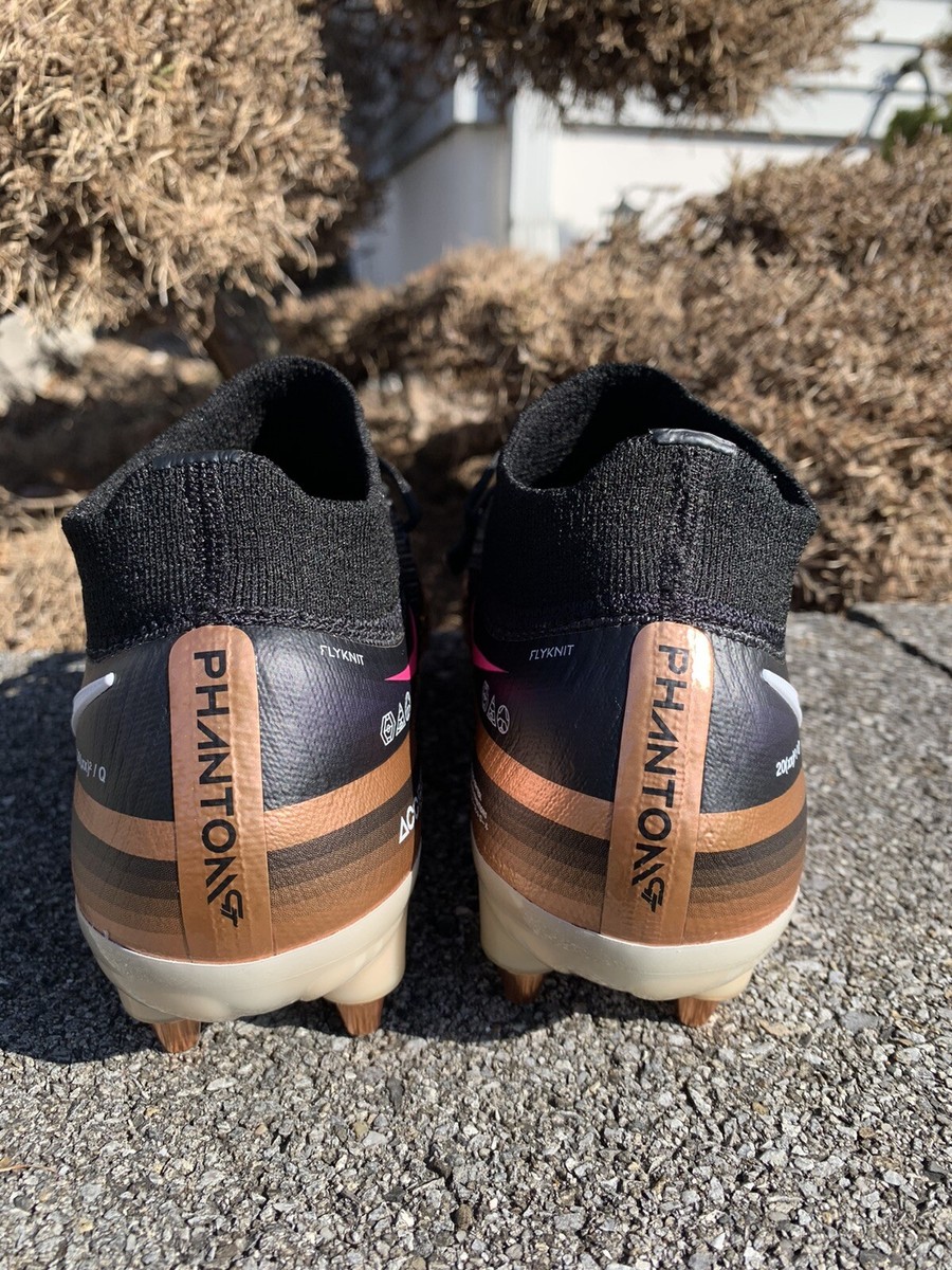 Nike Phantom GT2 Elite SG-Pro AC Copper Black Soccer Cleats Sz 6.5