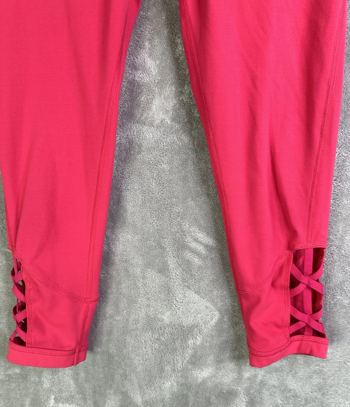 yogalicious strappy ankle yoga gym athletic leggings