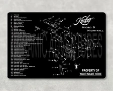 KIMBER   Bench Mat Gun Cleaning  CHOOSE YOUR STYLE  Gaming Mouse Mat