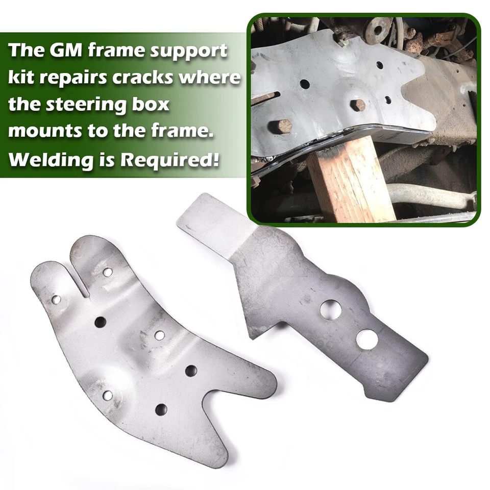 Kit de reparación de soporte de marco de caja de dirección para camioneta Chevy GMC 1973-1987 Foto 4 de 4
