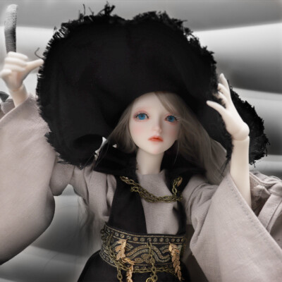 1/4 BJD Girl Resin Jointed Doll Full Set Clothes Eyes Face Makeup 2 Pair Hands