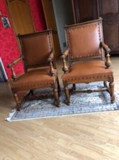 Fauteuils Louis XIII