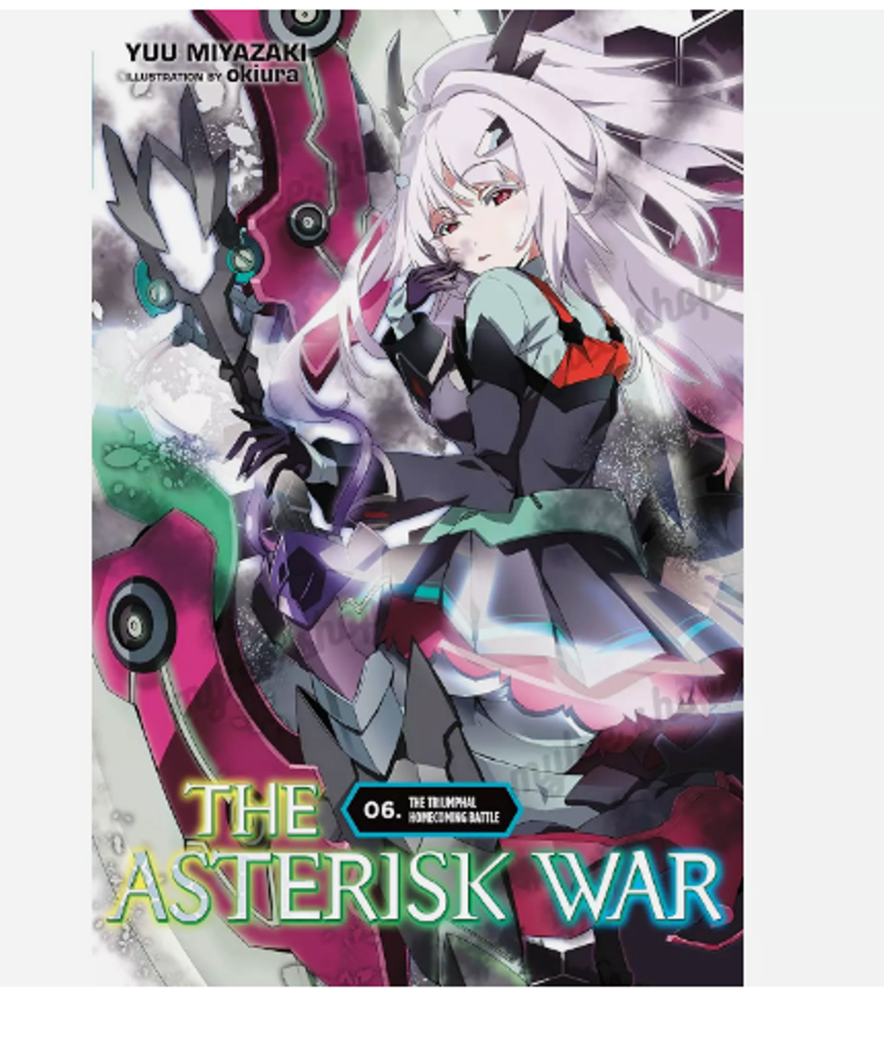The Asterisk War Novel by Yuu Miyazaki Volume 1-17 [END] English Light Novel DHL