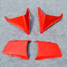Motorcycle Red upper Fairing Part Side Cover Fit For Yamaha TZR250 3MA 1988-1990