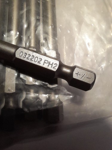 Felo Philips #2 PH/SL Plus Minus 73mm Length PH2/S +/- Screwdriver Bit MCBs FPH2 - Picture 2 of 10