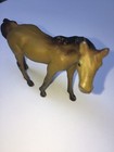 2 RARE Vintage 1976 Durham Industries METAL 2.5" BROWN HORSES Toy Figures Models — photo 6
