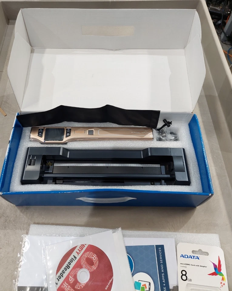 VuPoint Magic Wand Portable Handheld Scanner PDSDK-ST470A-VP W/ 8GB SD CARD NEW - Image 3 of 4