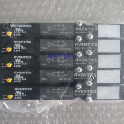 1 Pc. New 0820055051 Two-position Five-way Solenoid Valve 24VDC