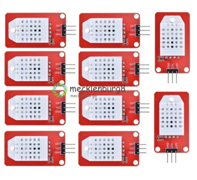 1-10PCS 3.3V-5V AM2302 DHT22 Digital Temperature and Humidity Sensor Module