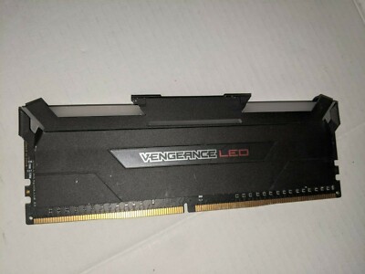 Corsair Vengeance 8GB DDR4 3000 MHZ Memory (RED) | eBay