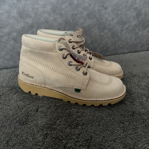 Kickers Kick Hi Boot Tan Trainers Size Uk 10