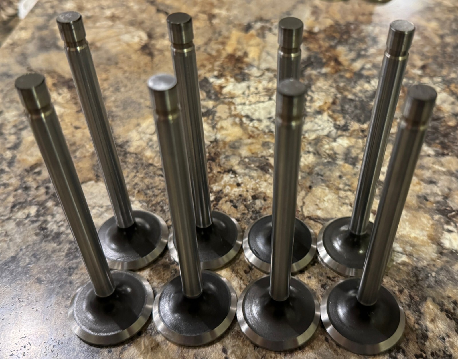 9402 FITS CHEVY GMC 305 5.0 350 5.7 VORTEC 1.50" HEAD EXHAUST VALVES 8