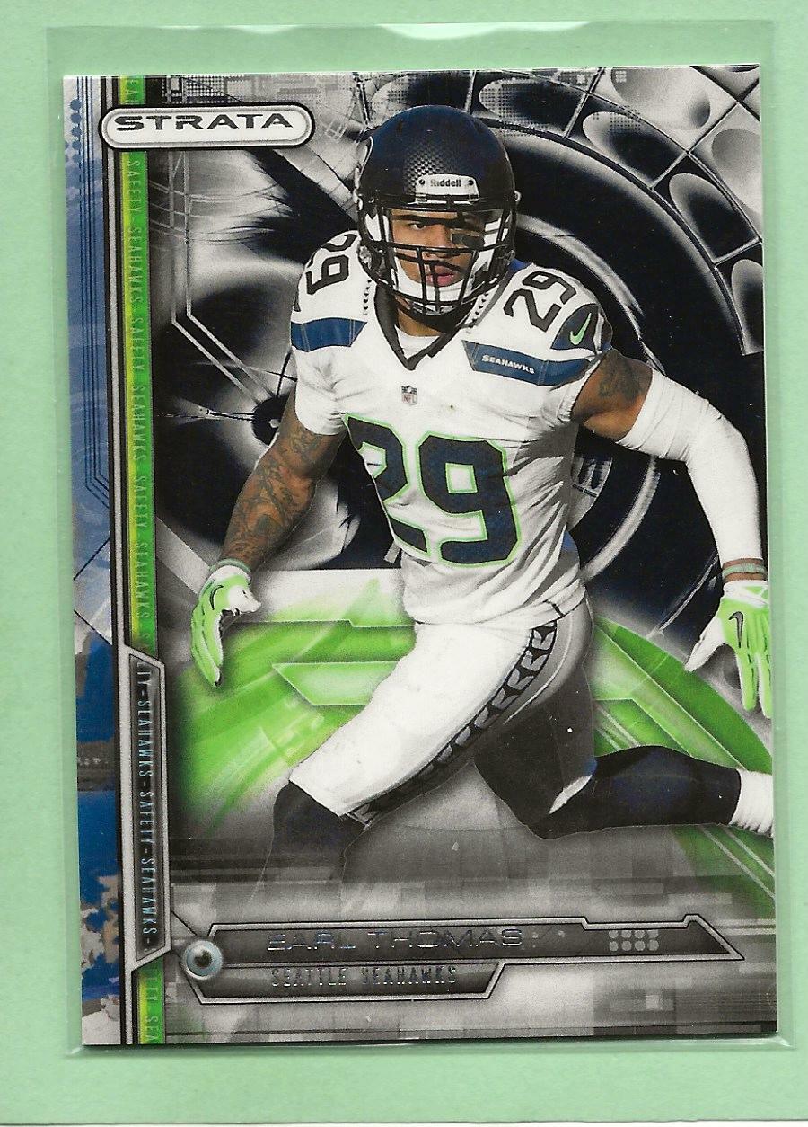 EARL THOMAS - 2014 Topps Strata - "Black" - #58 - Seattle Seahawks