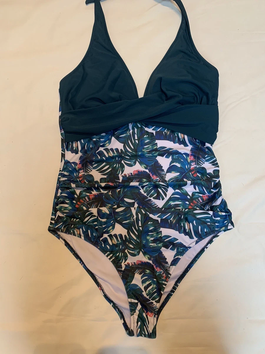 One piece shop halter swimsuit