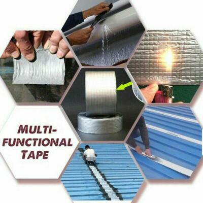 Starkes wasserdichtes Klebeband, hohe Temperaturbeständigkeit, Aluminiumfolie, dickes Butylband Starkes wasserdichtes Klebeband, hohe Temperaturbeständigkeit, Aluminiumfolie, dickes Butylband