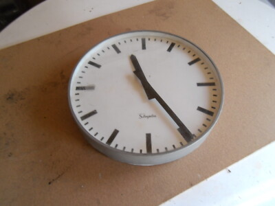 Wanduhr Firmenuhr 24V Nebenuhr Simplex 40cm Ø Time Recorder Typ 105-40-16