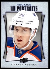 2016-17 Upper Deck UD Portraits / Drake Caggiula Edmonton Oilers #P-78