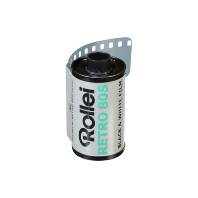 Rollei Retro 80S Black and White Negative Film (35mm Roll Film, 36 Exposures)