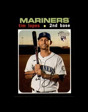 2020 Topps Heritage High Number #606 Tim Lopes Seattle Mariners