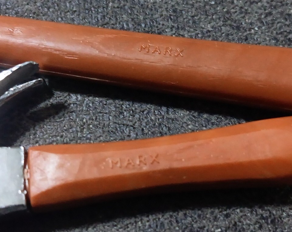 MARX Mini Hammers Ball Peen & Claw Metal Head (set of 2) Miniature