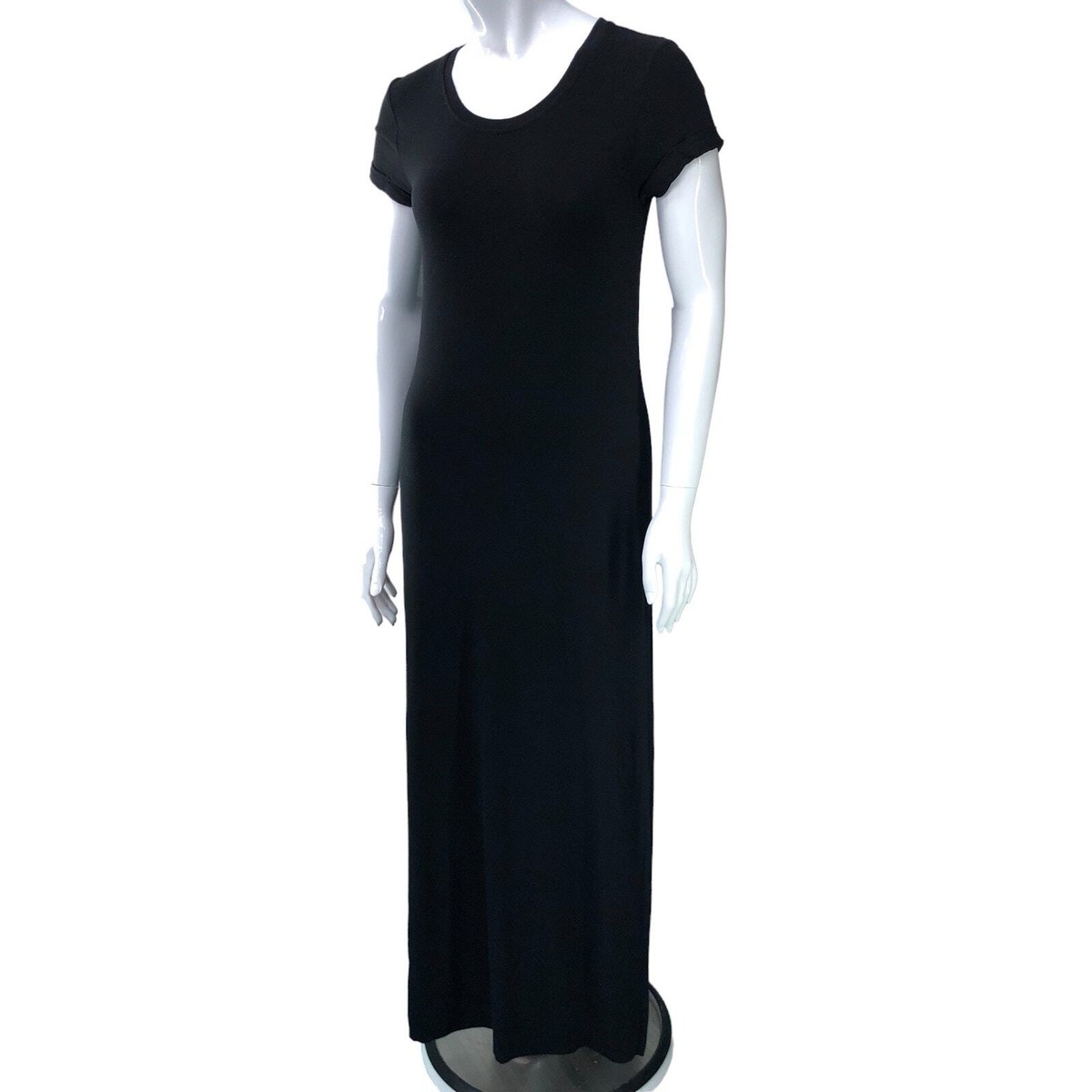 buttercream maxi dress Amalda Slinky Jersey Plunge Hardware Detail Maxi Dress in Buttercream