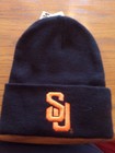 SYRACUSE UNIVERSITY ORANGE "Sport Knit Hat" BLACK NWT Adult Size OSFM $22.99 — photo 1