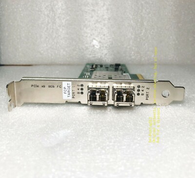 Qlogic QLE2562-F HBA Card 8Gb Fibre Channel Adapter FC Dual Port