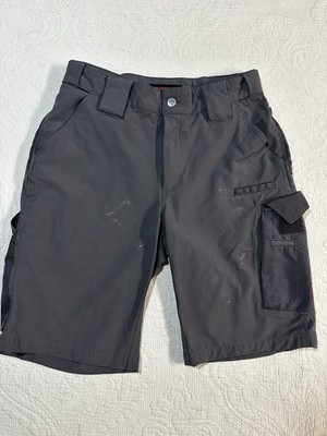 Engelbert Strauss WorkWear Grey Shorts Mens sz EUR 48/ US 33R (Stained)