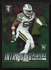 2024 Panini Totally Certified Edgerrin Cooper Intriguing Players Neon Green /299