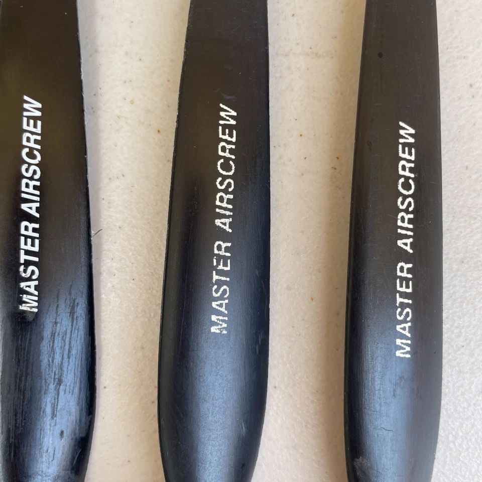 Lot Of 3 Master Airscrew Windsor Propellers 11” Long For RC Model Airplanes - Image 3 of 4