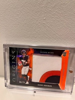 Rome Odunze rookie patch /75