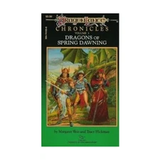 TSR Dragonlance No  Chronicles Trilogy #3 - The Dragons of Spring Dawning ( VG