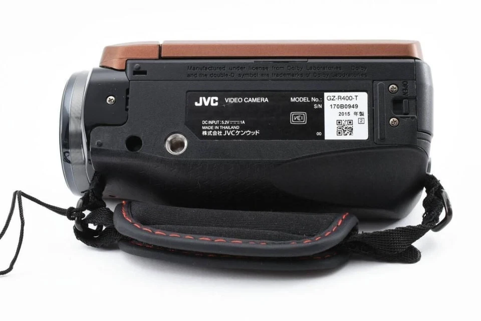 JVC Everio R Video Camera Camcorder GZ-R400-T Brown Used Japan Tested - Image 3 of 4
